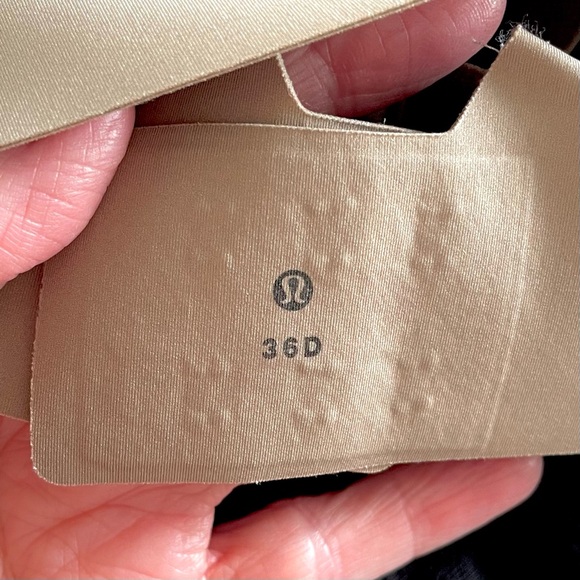 LULULEMON Bra - Size 36D - Wireless - Med Support - Lightly Lined - Beige - Picture 3 of 5